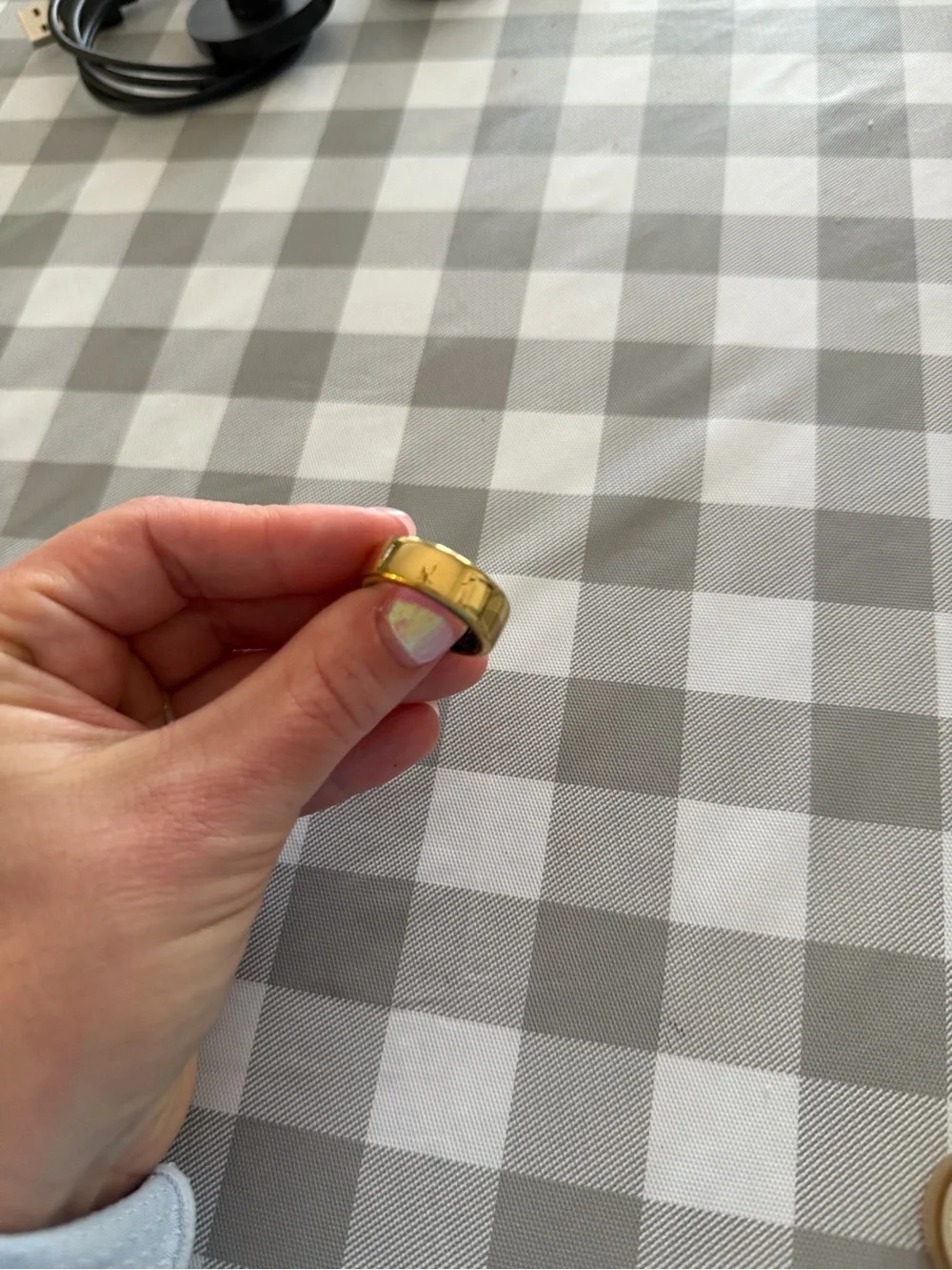 Gold Oura Ring Gen 3, Size 8